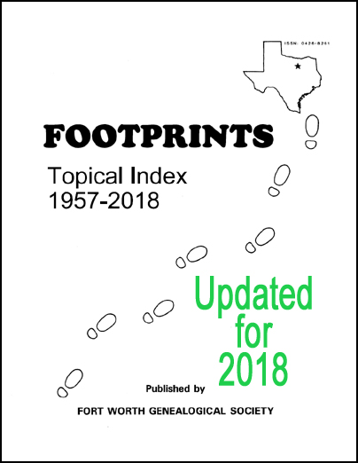 Footprints Topical Index 1957-2014