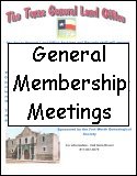 FWGS General Membership Meetings
