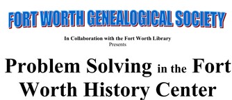 Problem Solving in the Fort Worth History Center