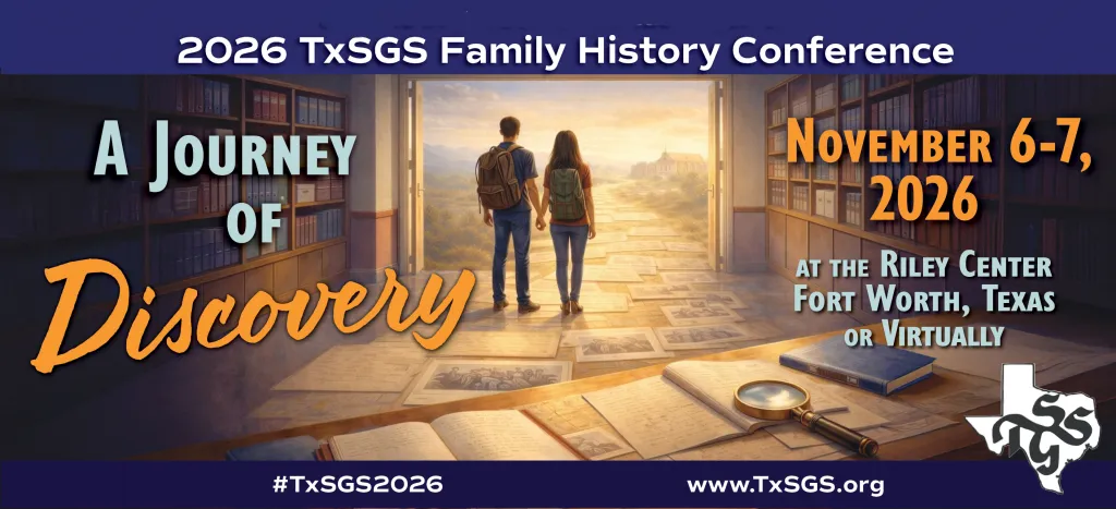 2026 TxSGS Family History Conference
